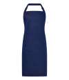 BR550 Brand Lab Organic/Recycled Bib Pocket Apron Navy colour image